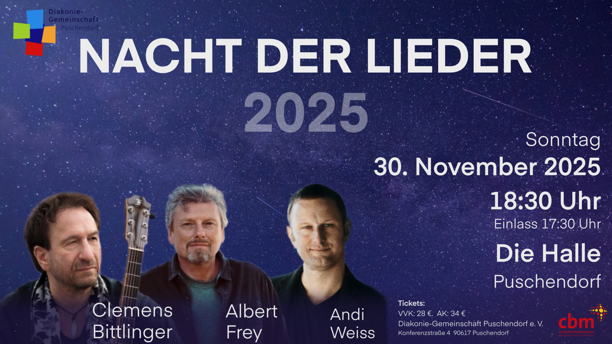 Screen Nacht der Lieder